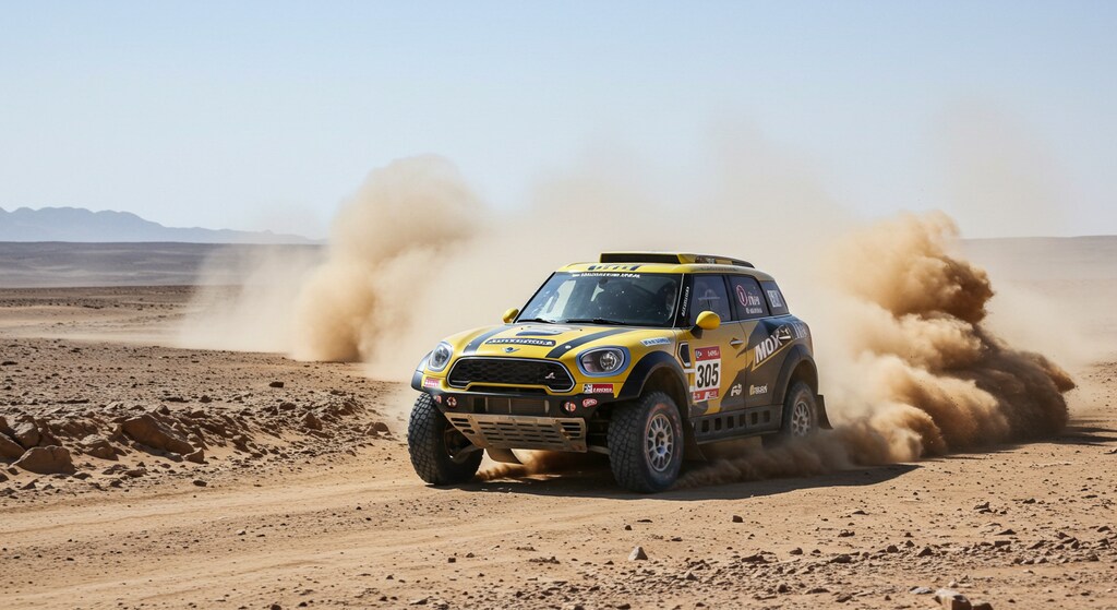 ミニクーパーラリーカー