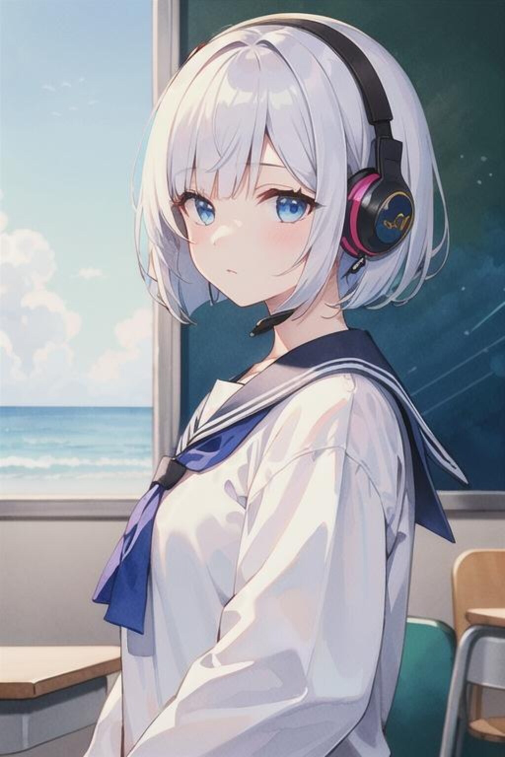 青井瞳菜の髪色間違えた