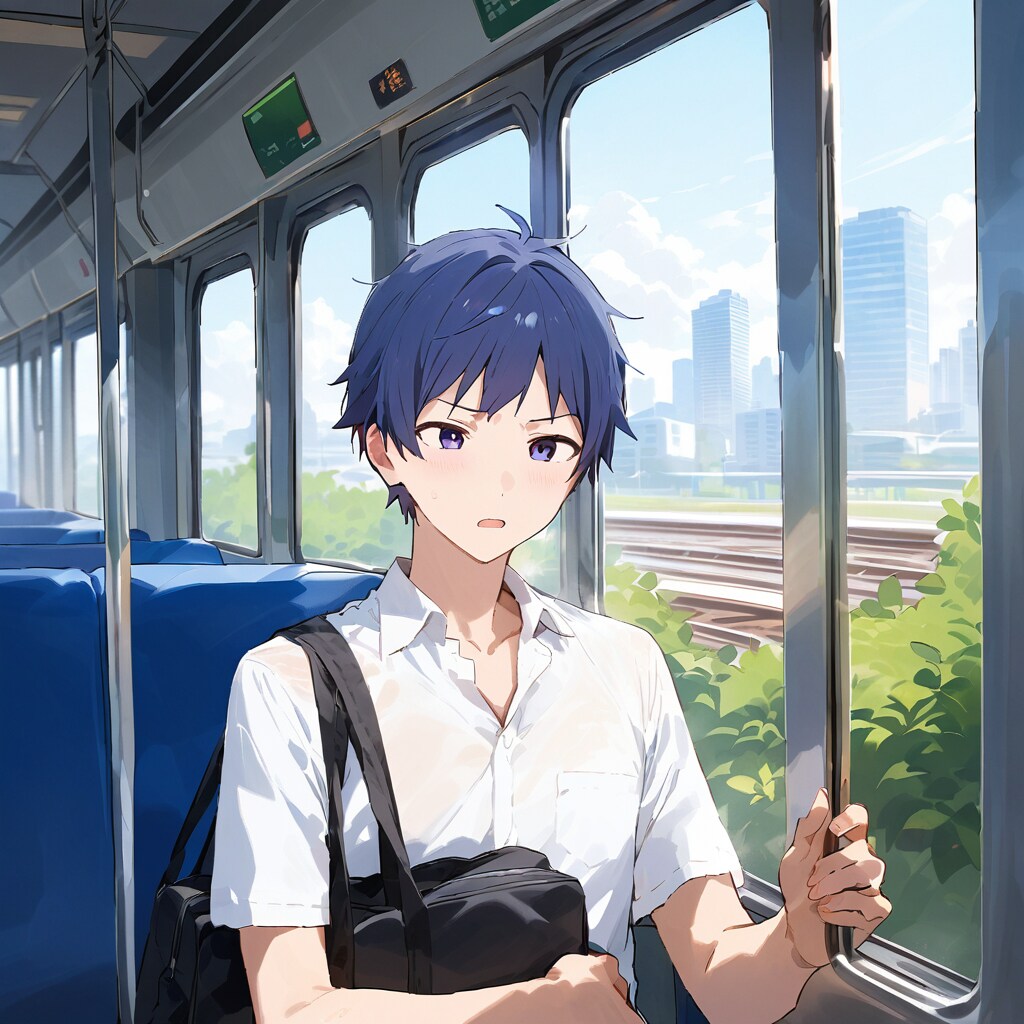 お盆に俺だけ出勤 | の人気AIイラスト・グラビア