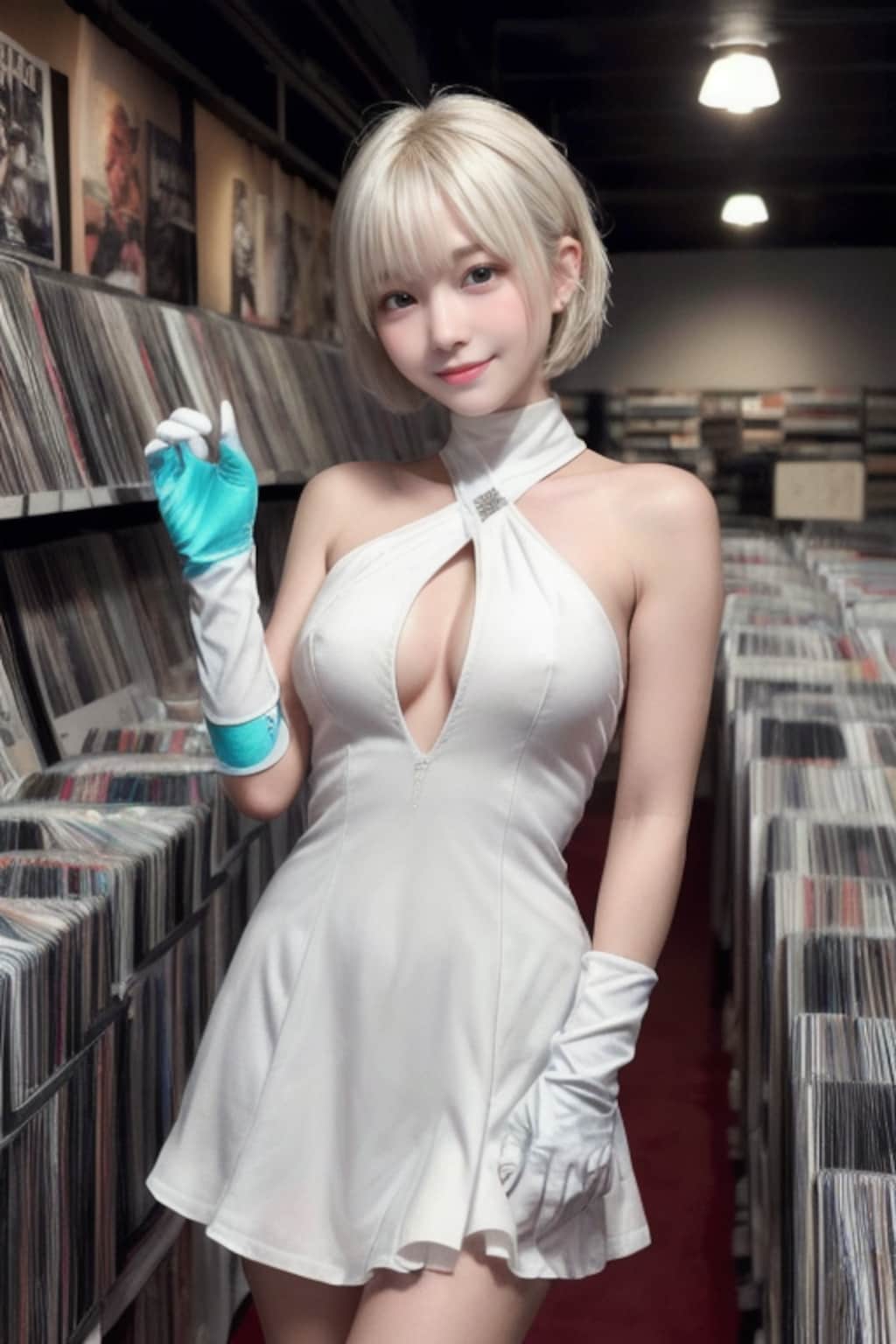 レコードを探しておりますの