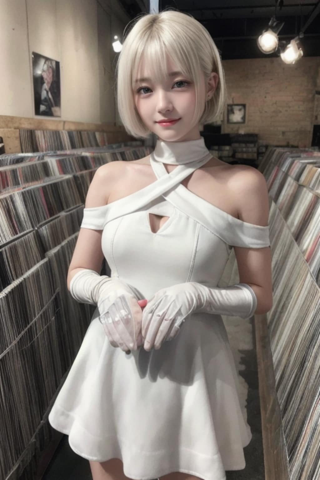 レコードを探しておりますの