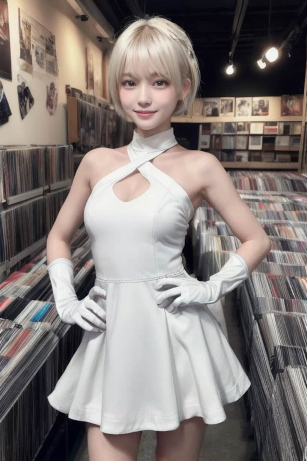 レコードを探しておりますの