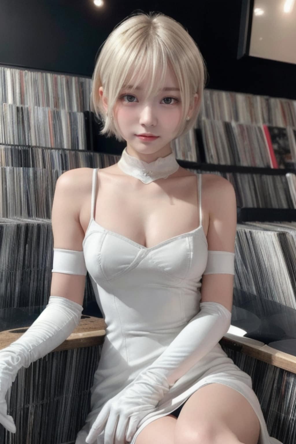 レコードを探しておりますの