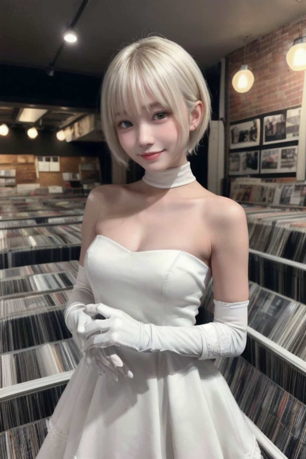 レコードを探しておりますの