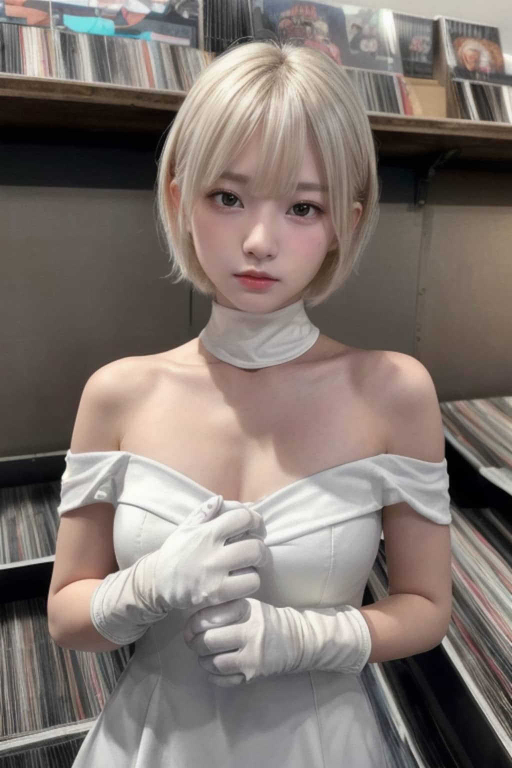 レコードを探しておりますの