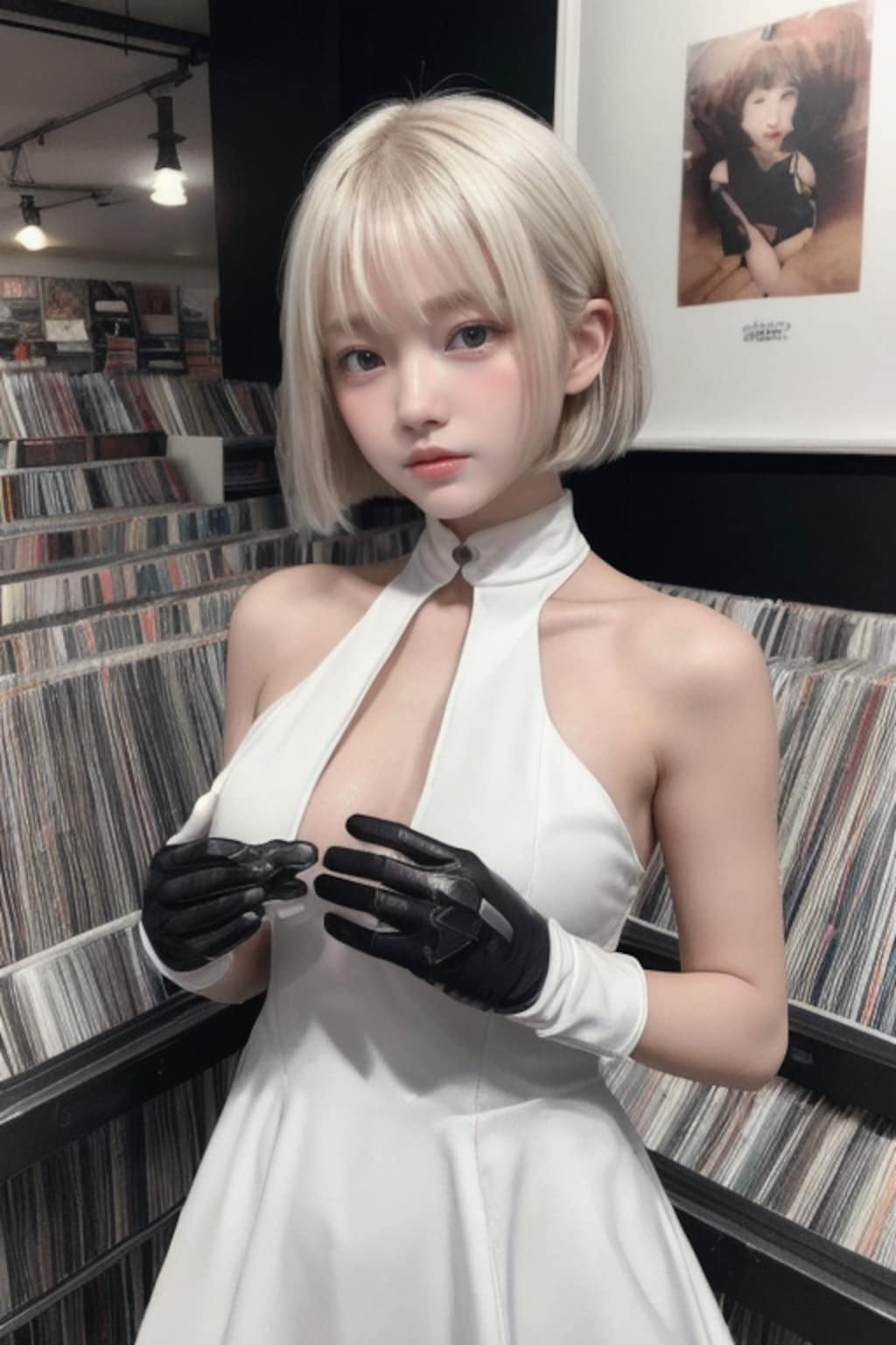 レコードを探しておりますの