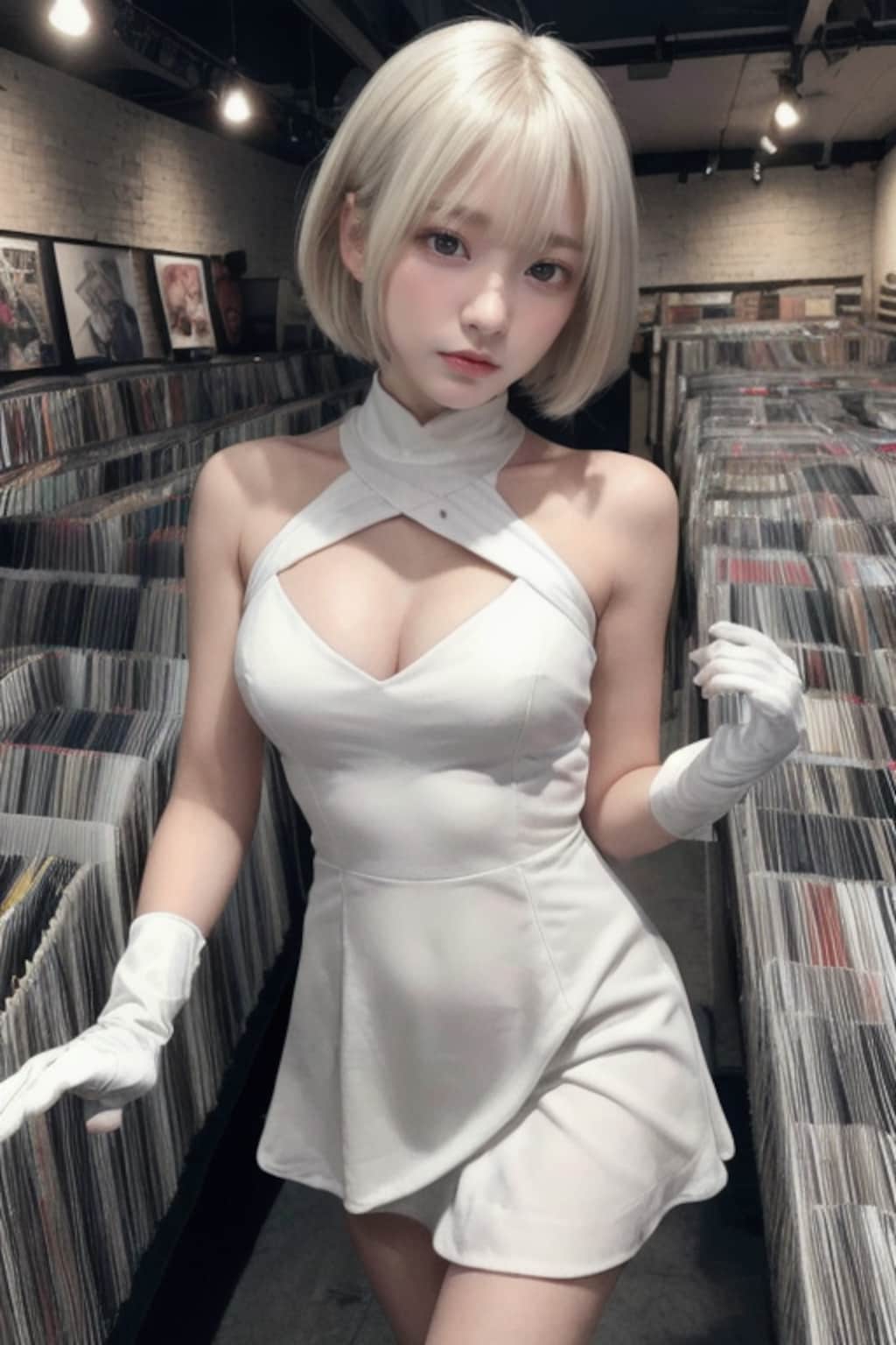 レコードを探しておりますの