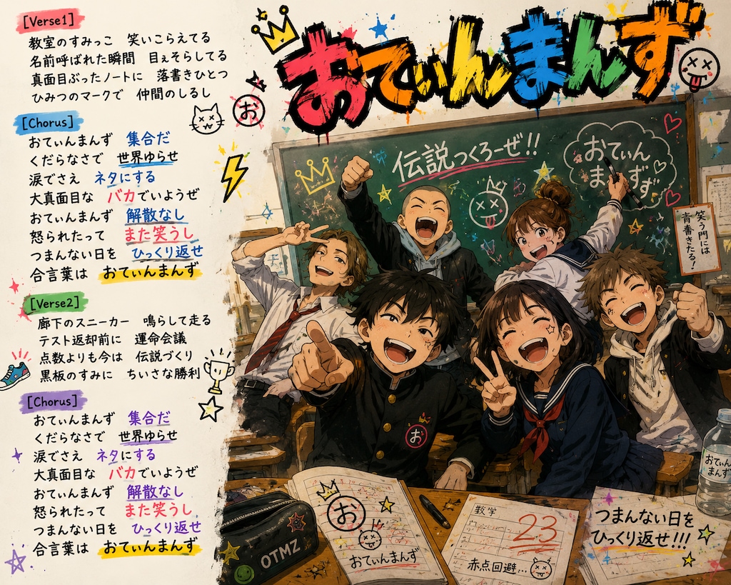 歌詞カード2