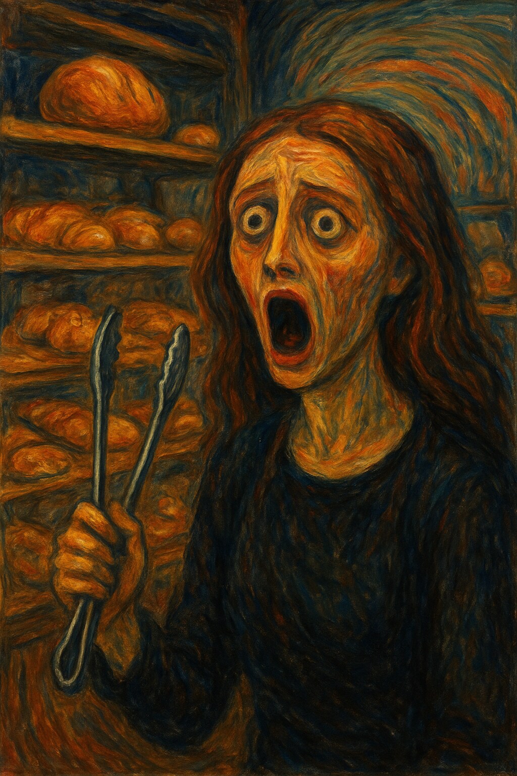 驚愕のパン屋の女性の. 　　　　 「お客様！お客様！！」