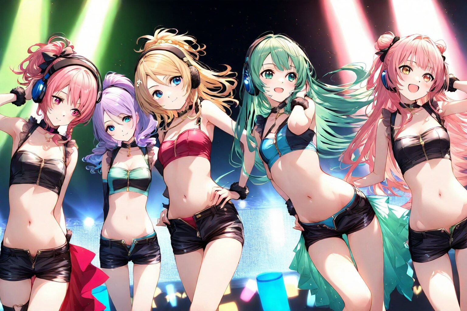 アイドルの夏ライブ