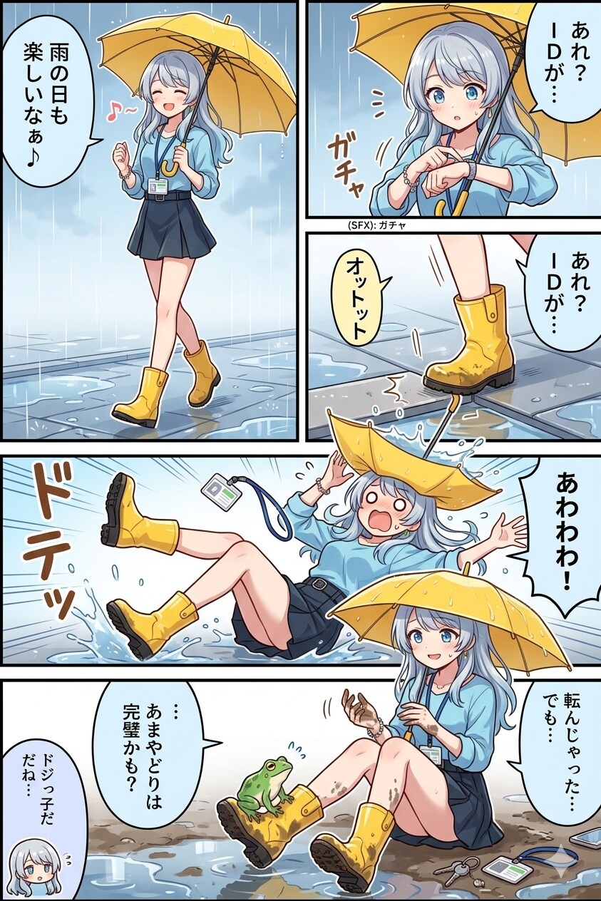 ドジっ子☔️🐸
