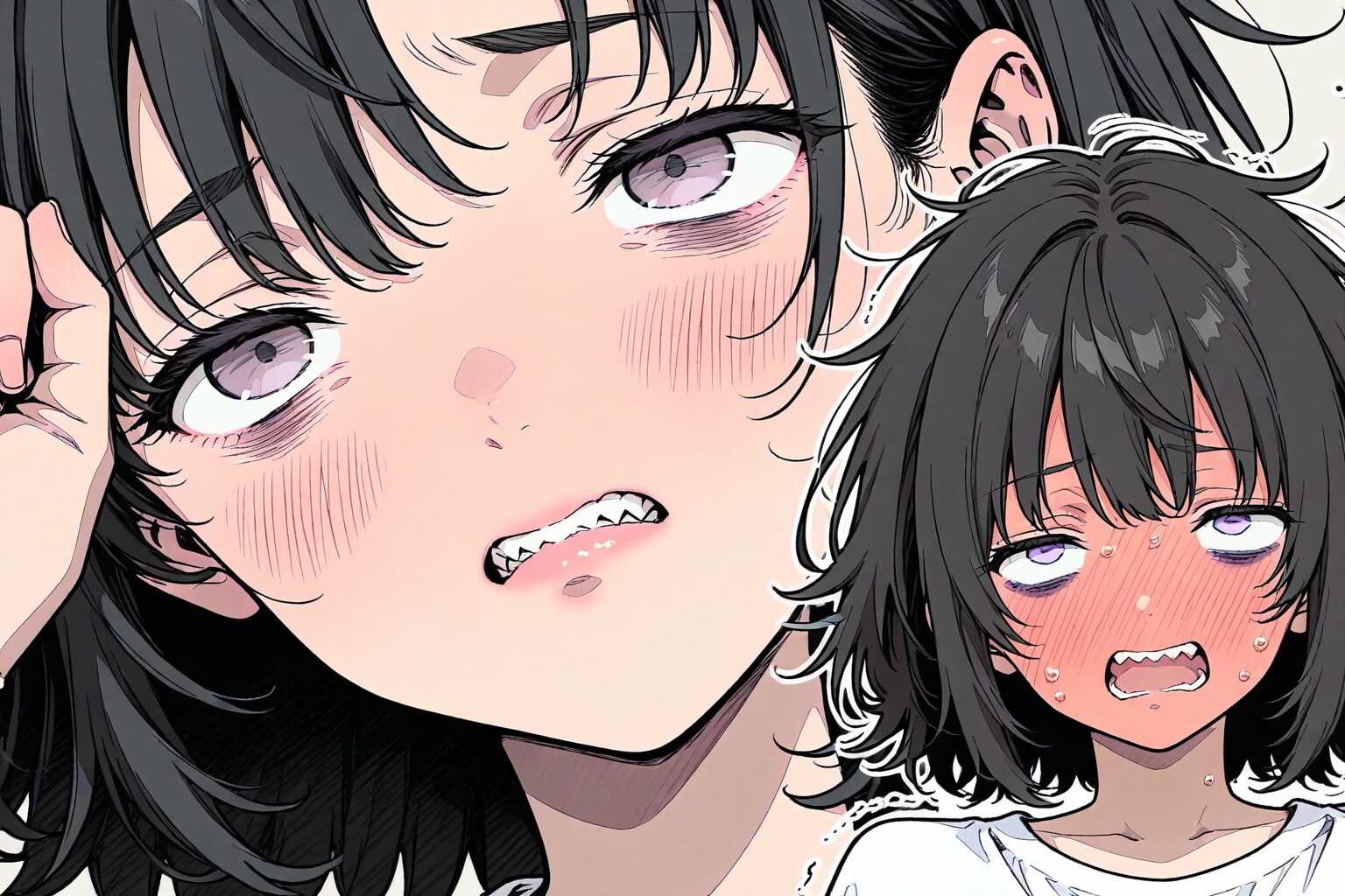 兄ちゃん・・人の告白現場覗いて見てるとか悪趣味だよ