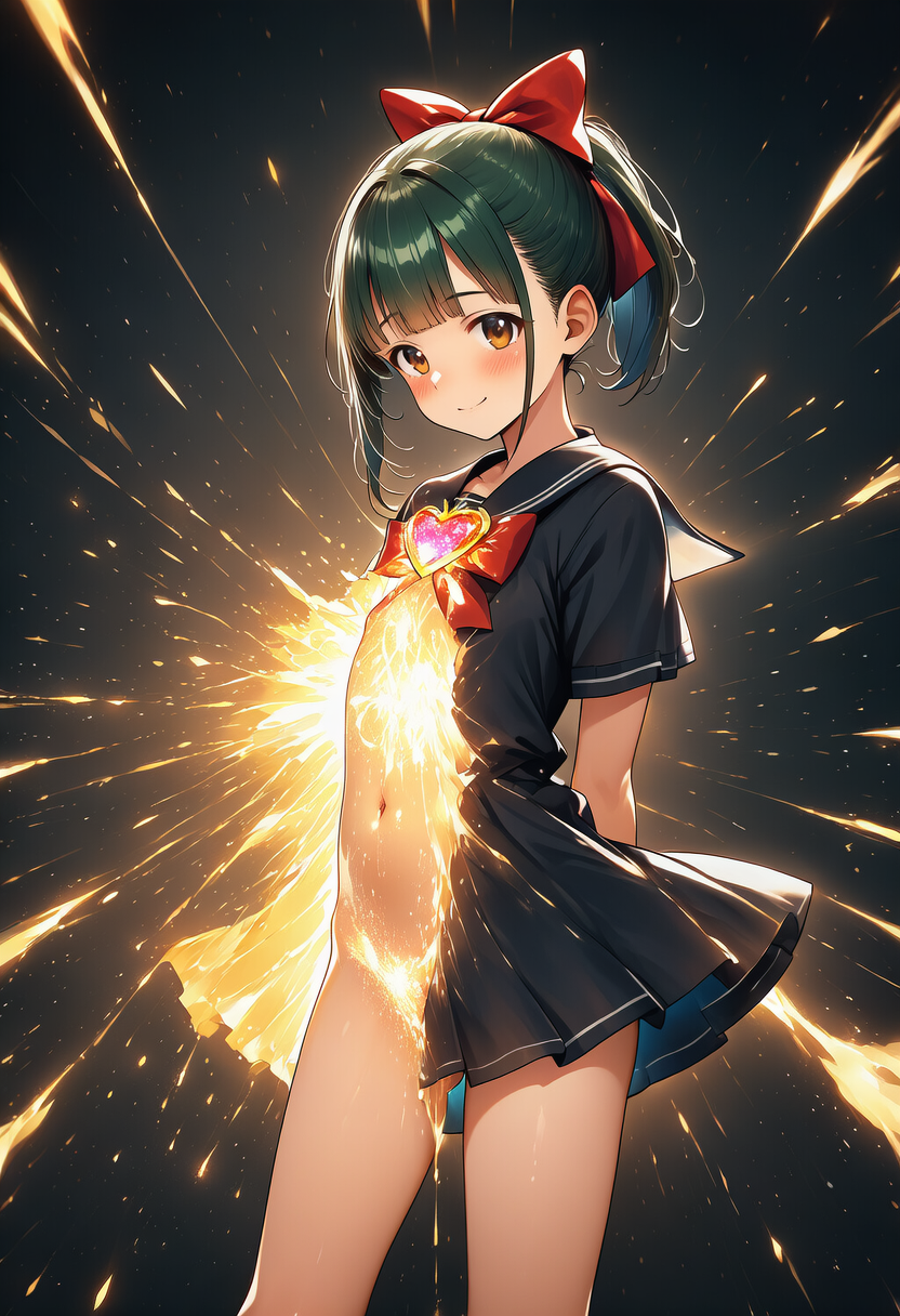 変身だから恥ずかしくないよ