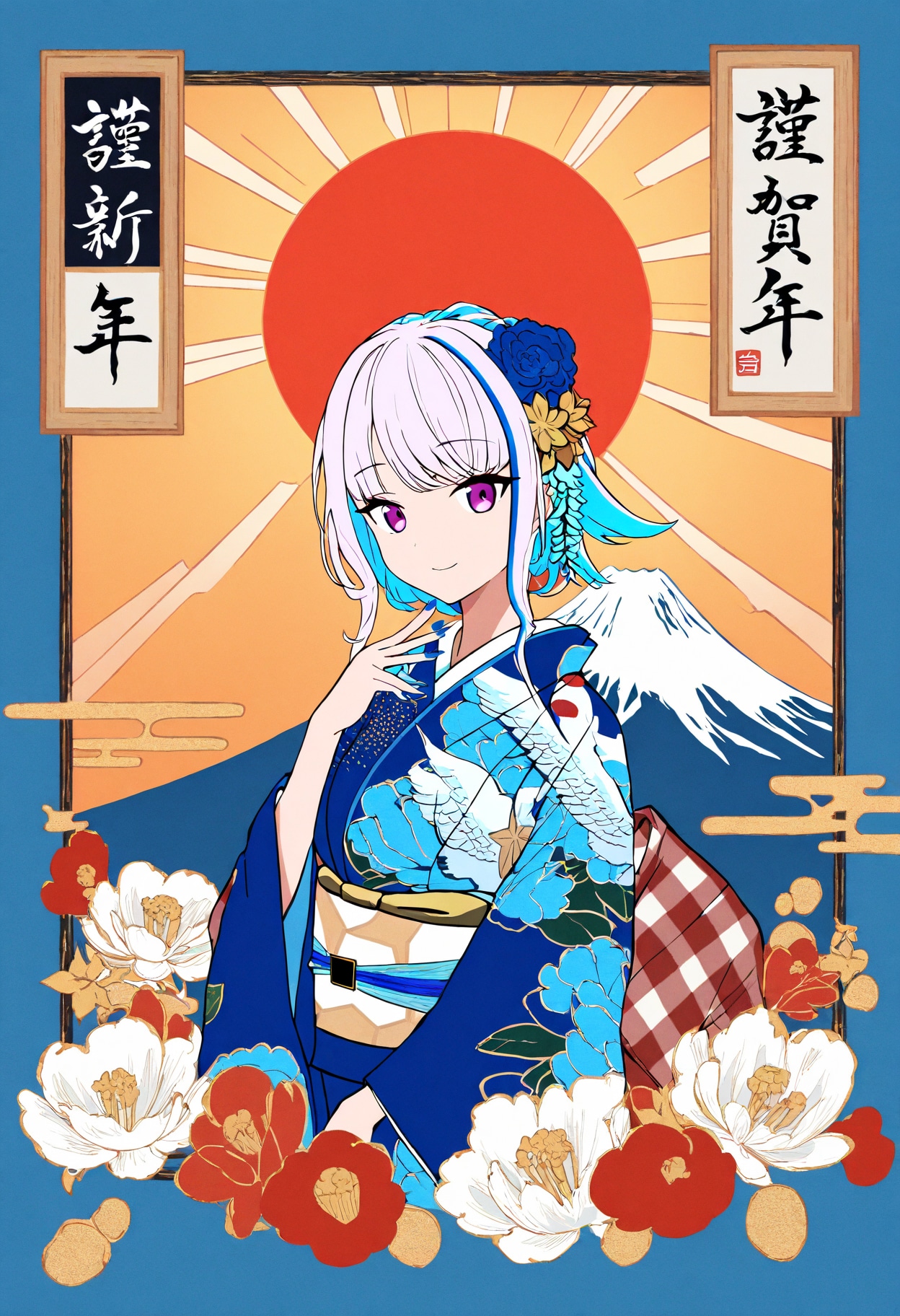 謹賀新年 - リゼ・ヘルエスタ / にじさんじ | の人気AIイラスト・グラビア