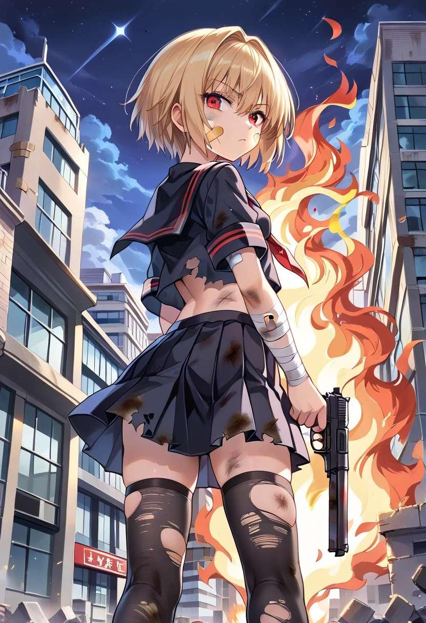 荒廃した世界で | の人気AIイラスト・グラビア