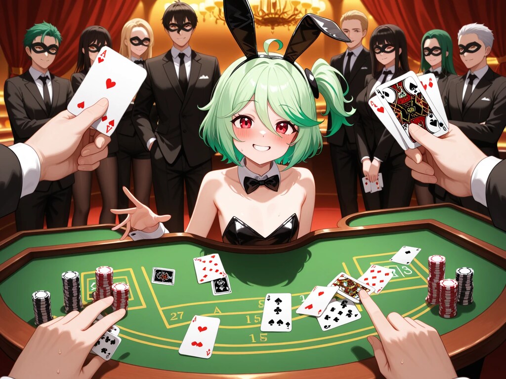 記念撮影だよ！バニーガールひなみちゃん！！