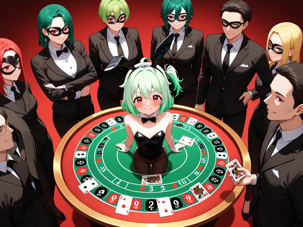 記念撮影だよ！バニーガールひなみちゃん！！