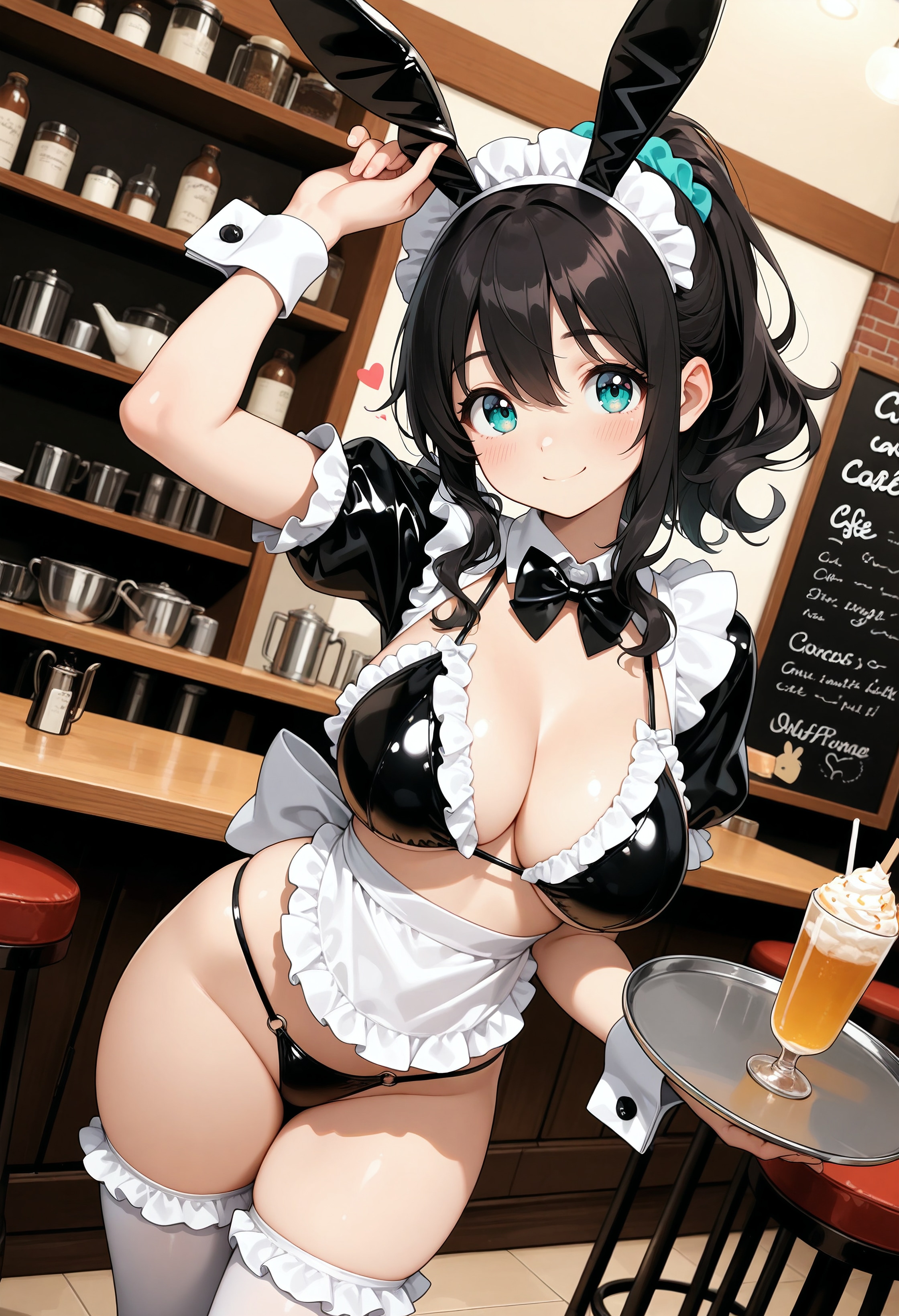 バニーウェイトレスビキニメイド