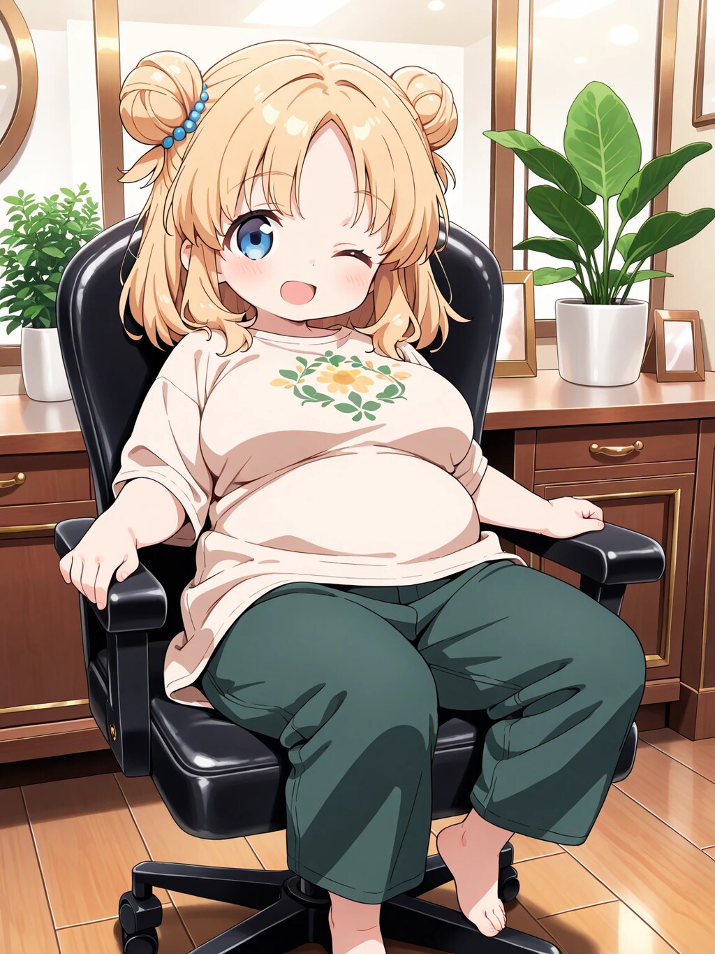 お団子まりあちゃん