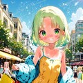 水着の日焼け跡がかわいい女の子 / 街角パンチラチャレンジ少女12extension 8枚目