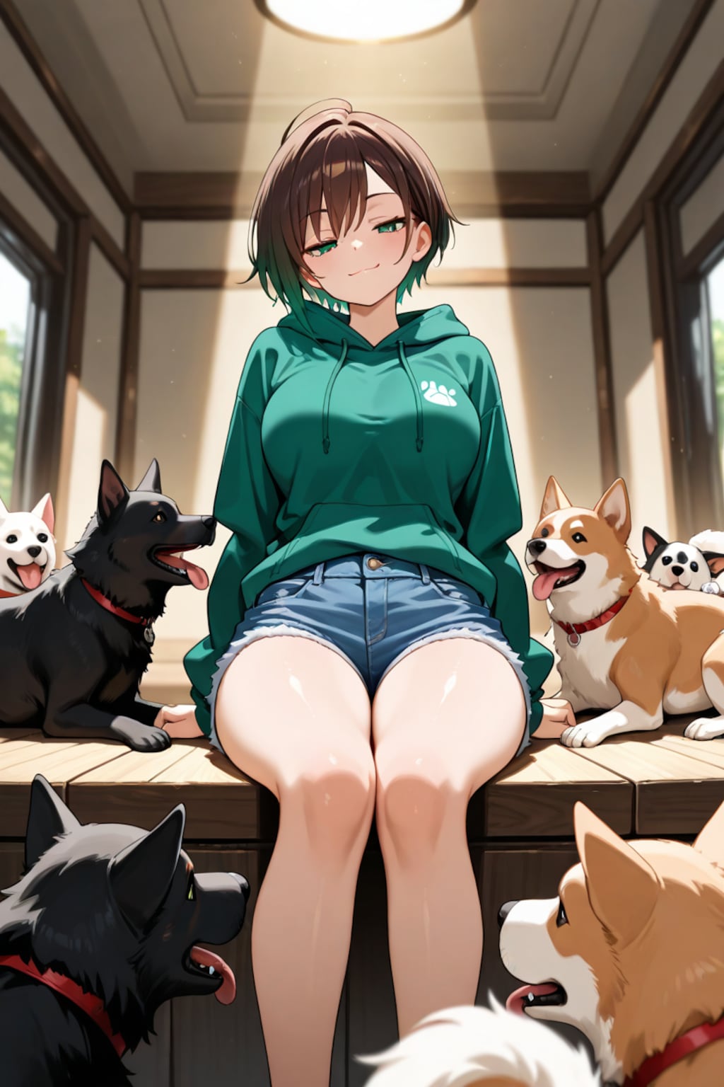 マンガで世界犬の日ボーイッシュ！