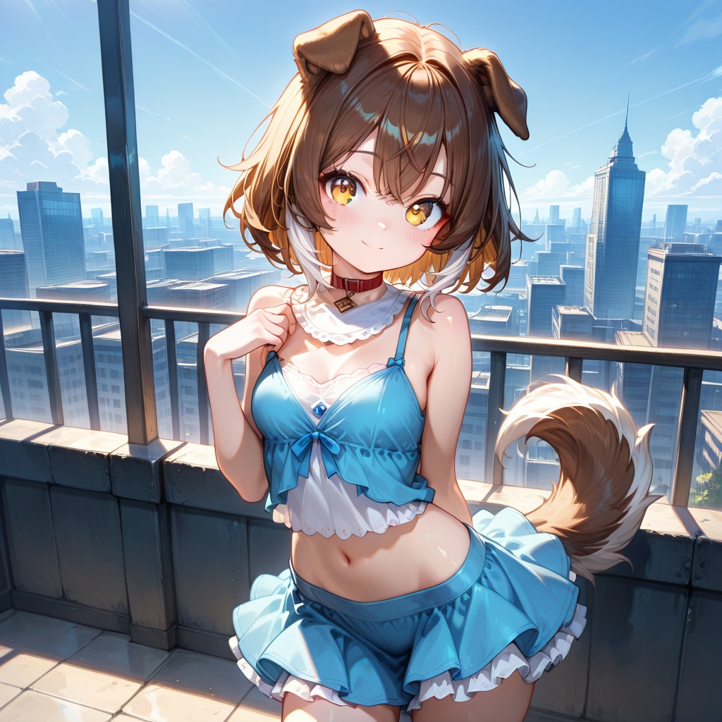 豆柴ちゃんとお散歩２