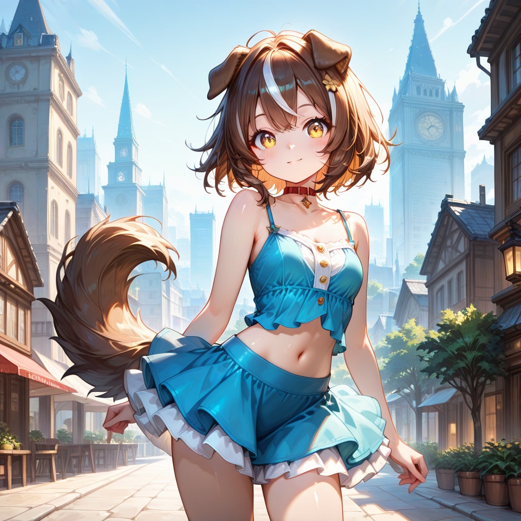 豆柴ちゃんとお散歩２