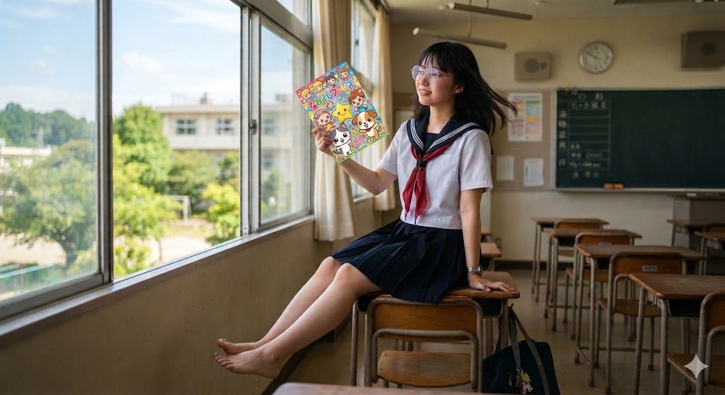 下敷き団扇