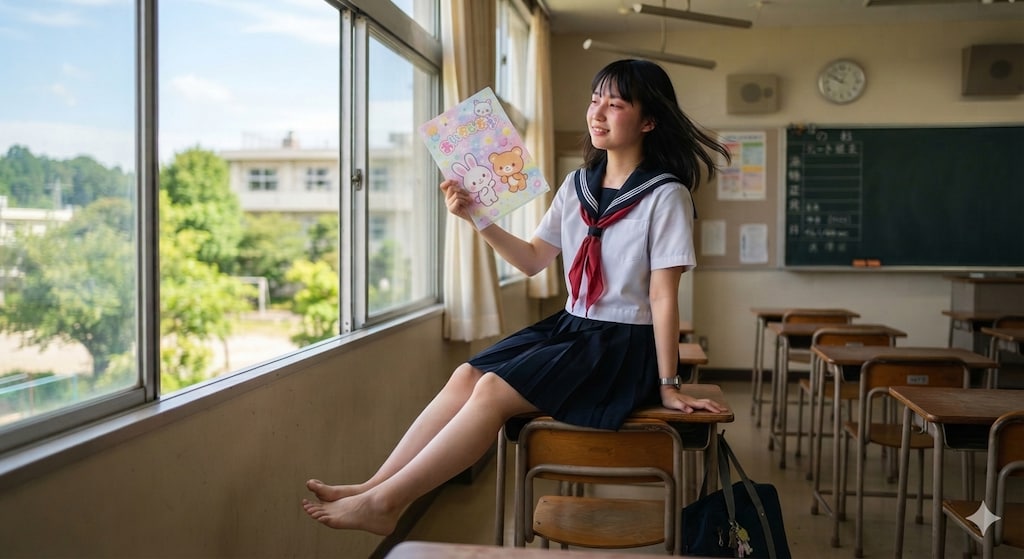 下敷き団扇