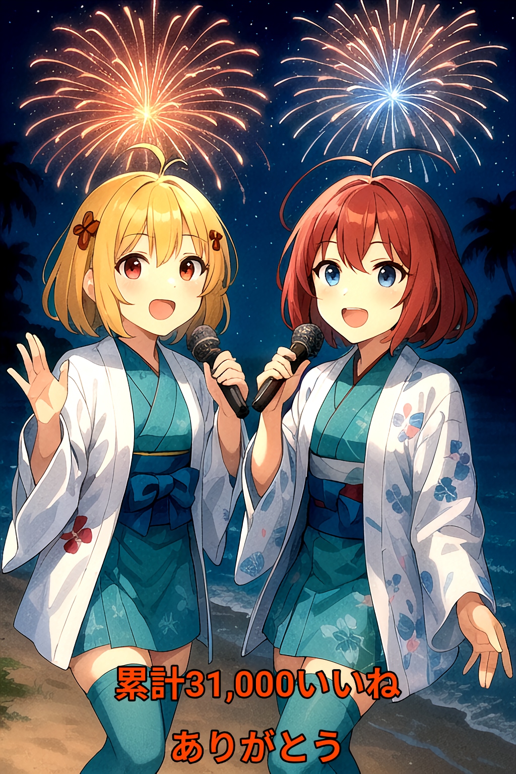 【累計31000いいね記念】夏フェス＆花火大会にゲスト出演