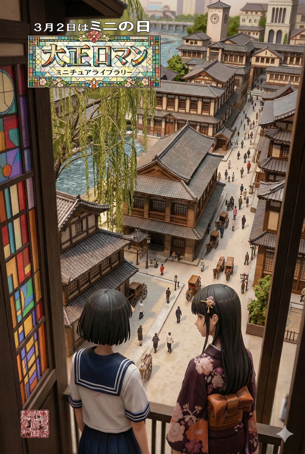 大正浪漫の街並み