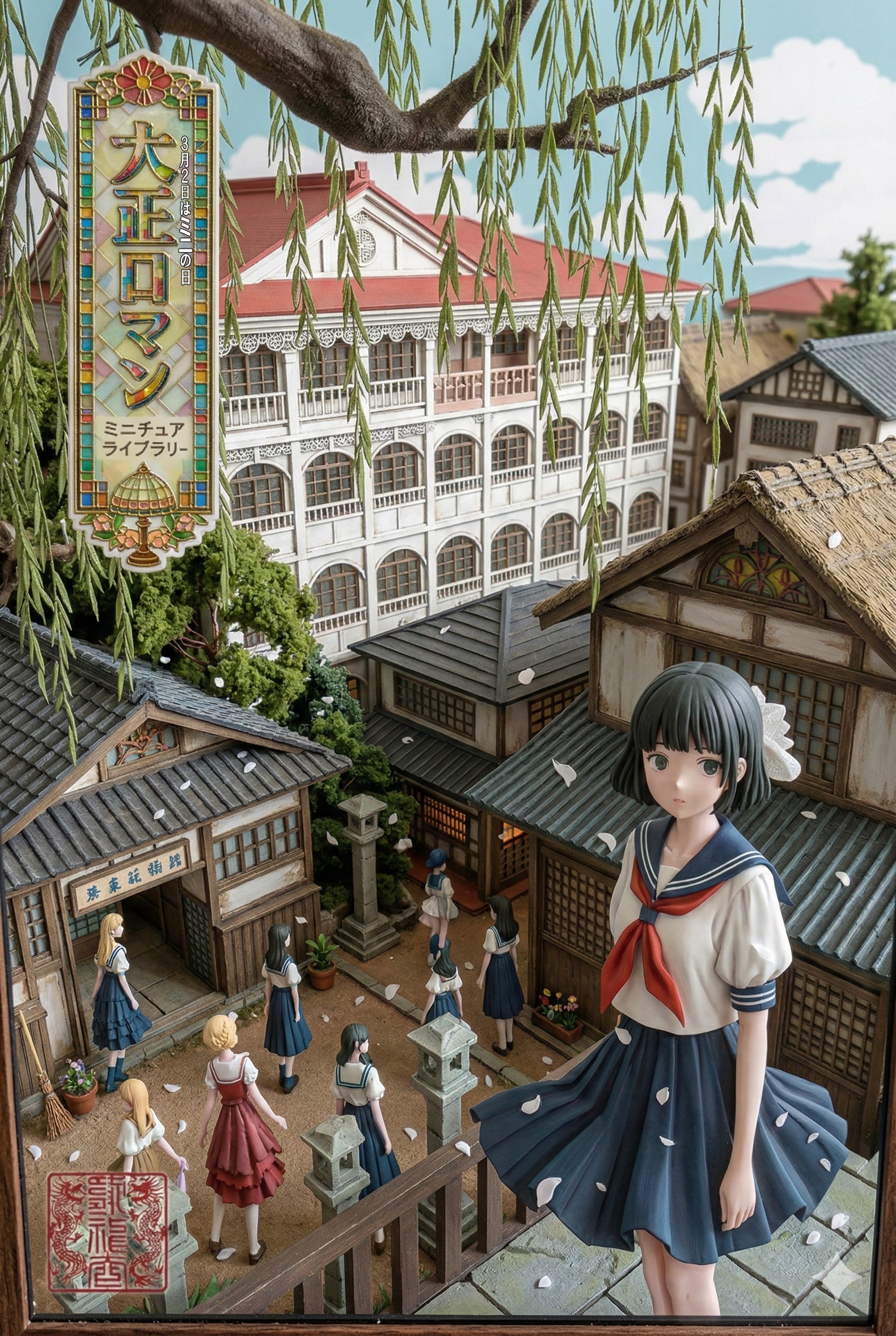 大正浪漫の街並み | の人気AIイラスト・グラビア