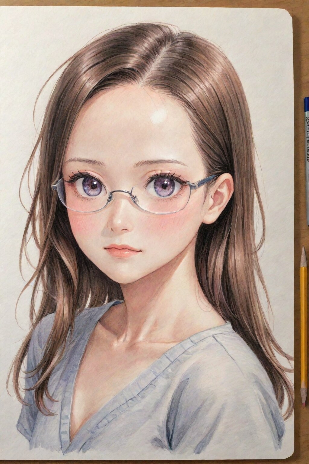 眼鏡の美しい19歳日本人女性が求められている。