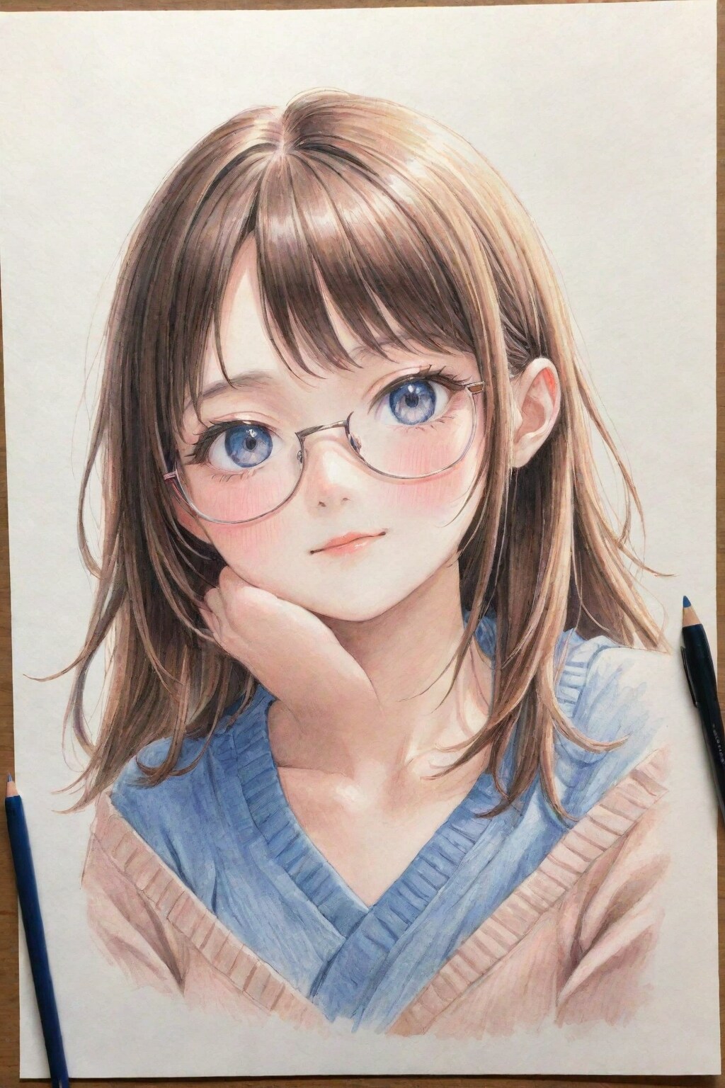 眼鏡の美しい19歳日本人女性が求められている。