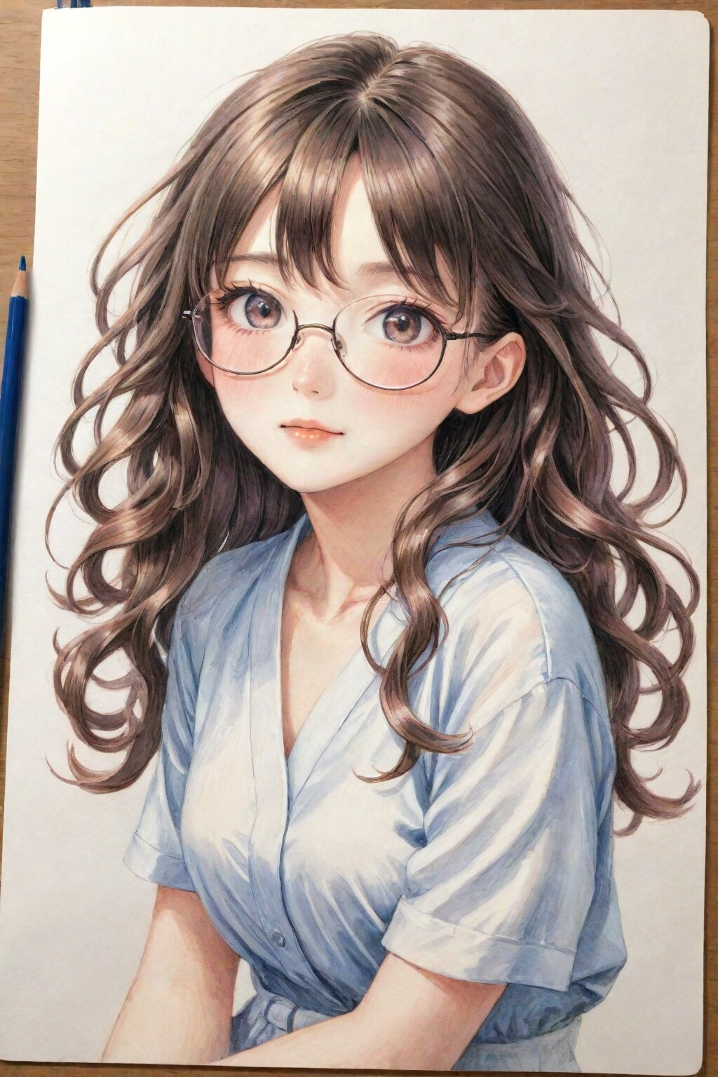 眼鏡の美しい19歳日本人女性が求められている。