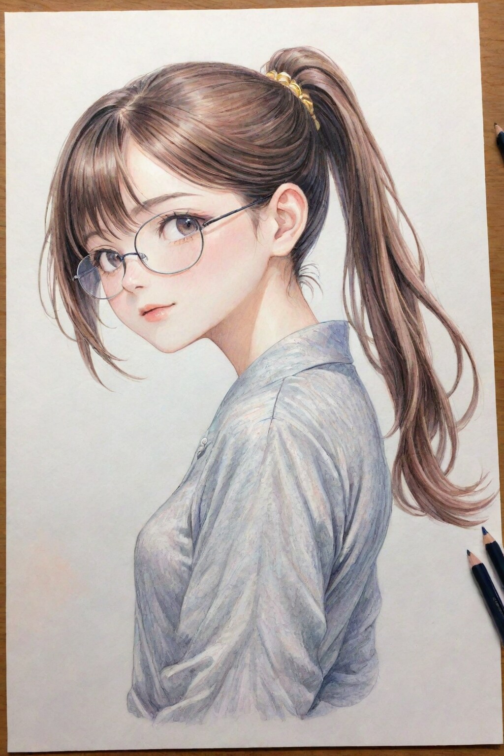 眼鏡の美しい19歳日本人女性が求められている。