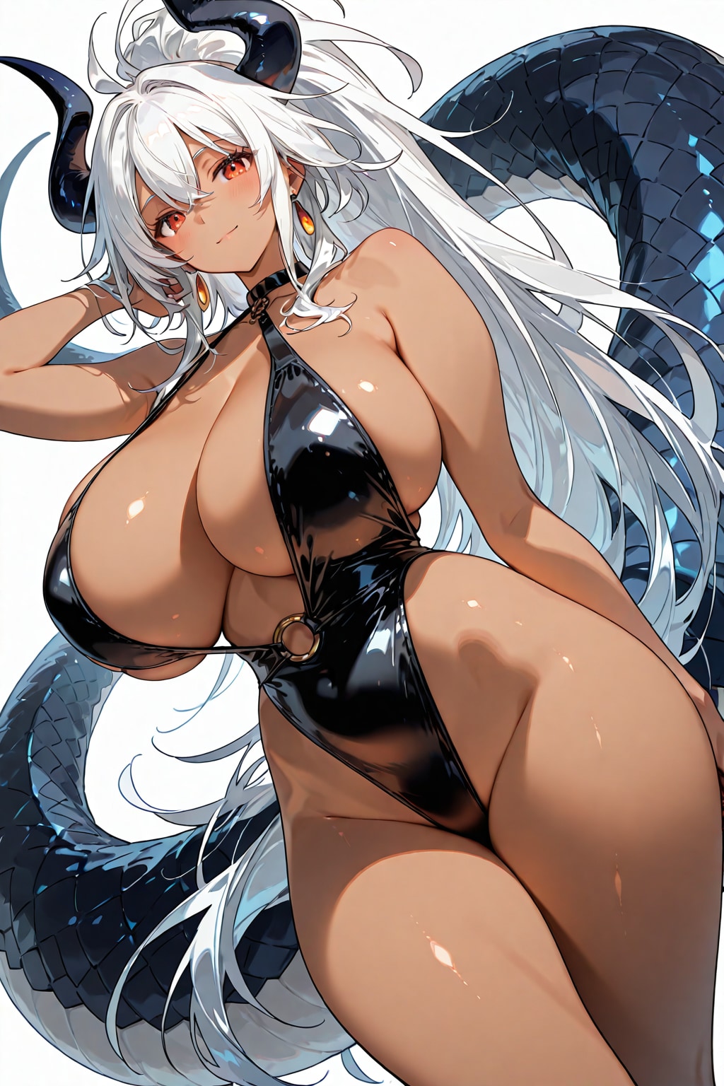 水着のドラゴン