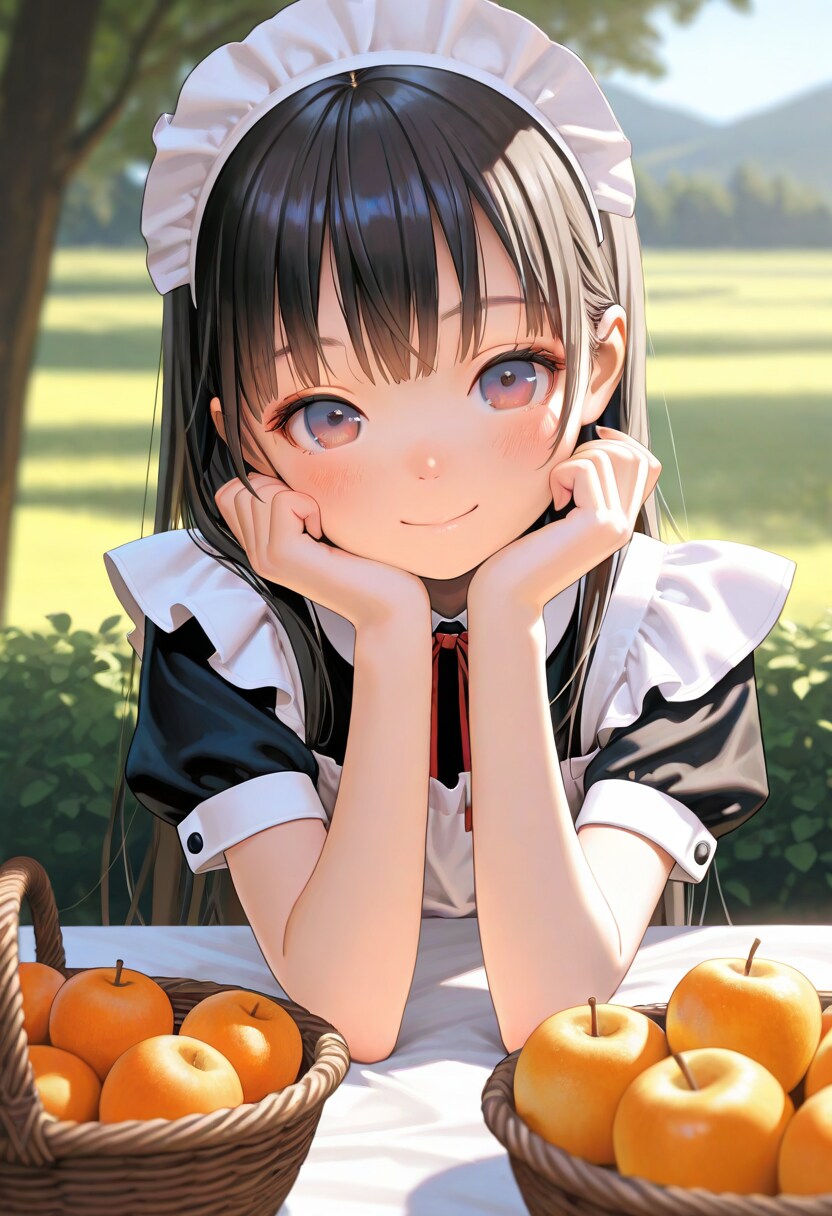 屋外メイド