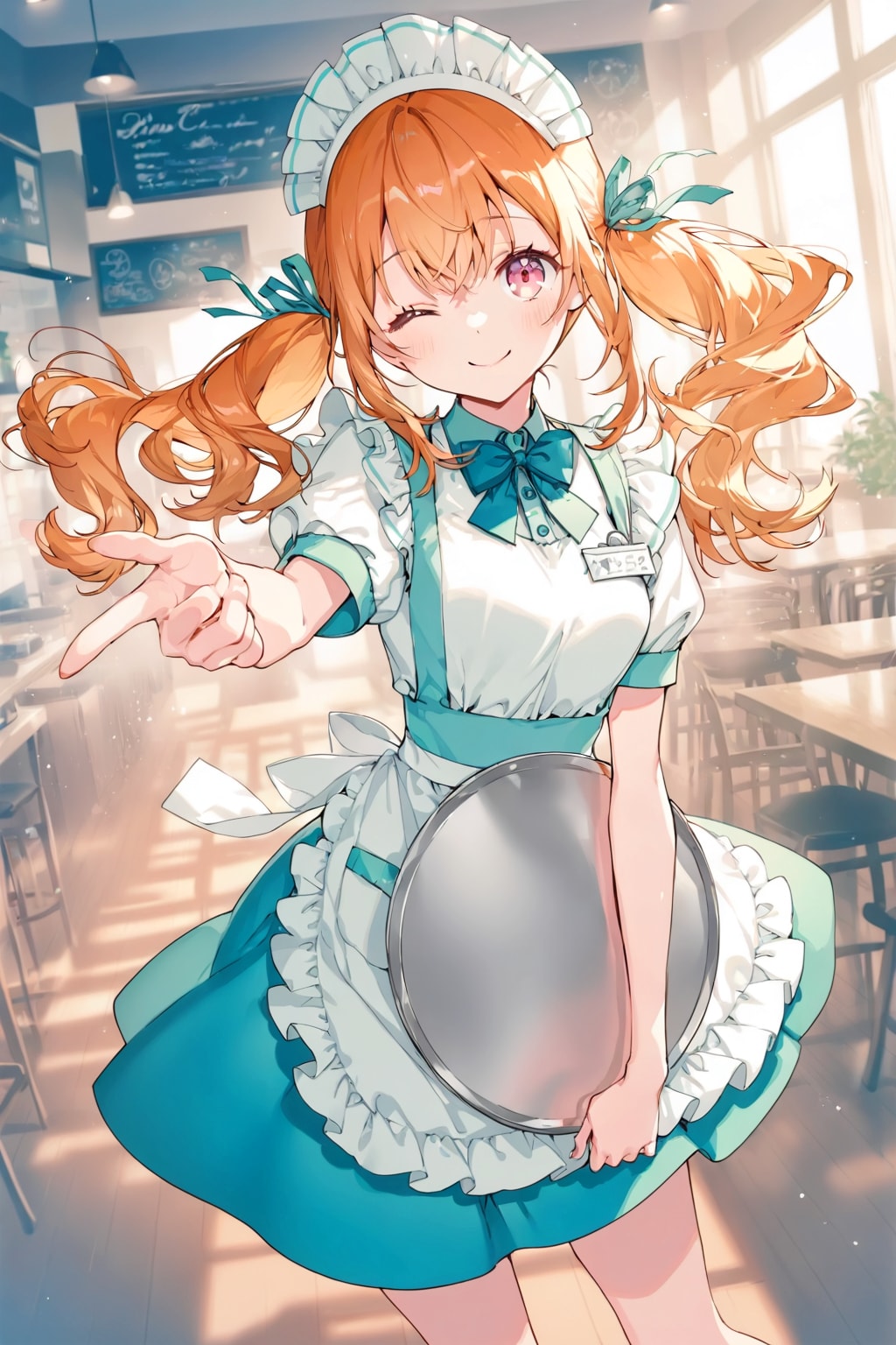 LILACのウェイトレス少女
