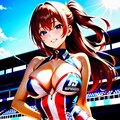 アニメ調レースクイーン 4枚目