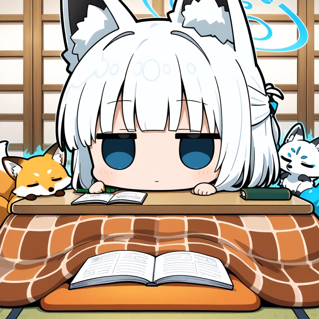 にゅむ（飽きた）