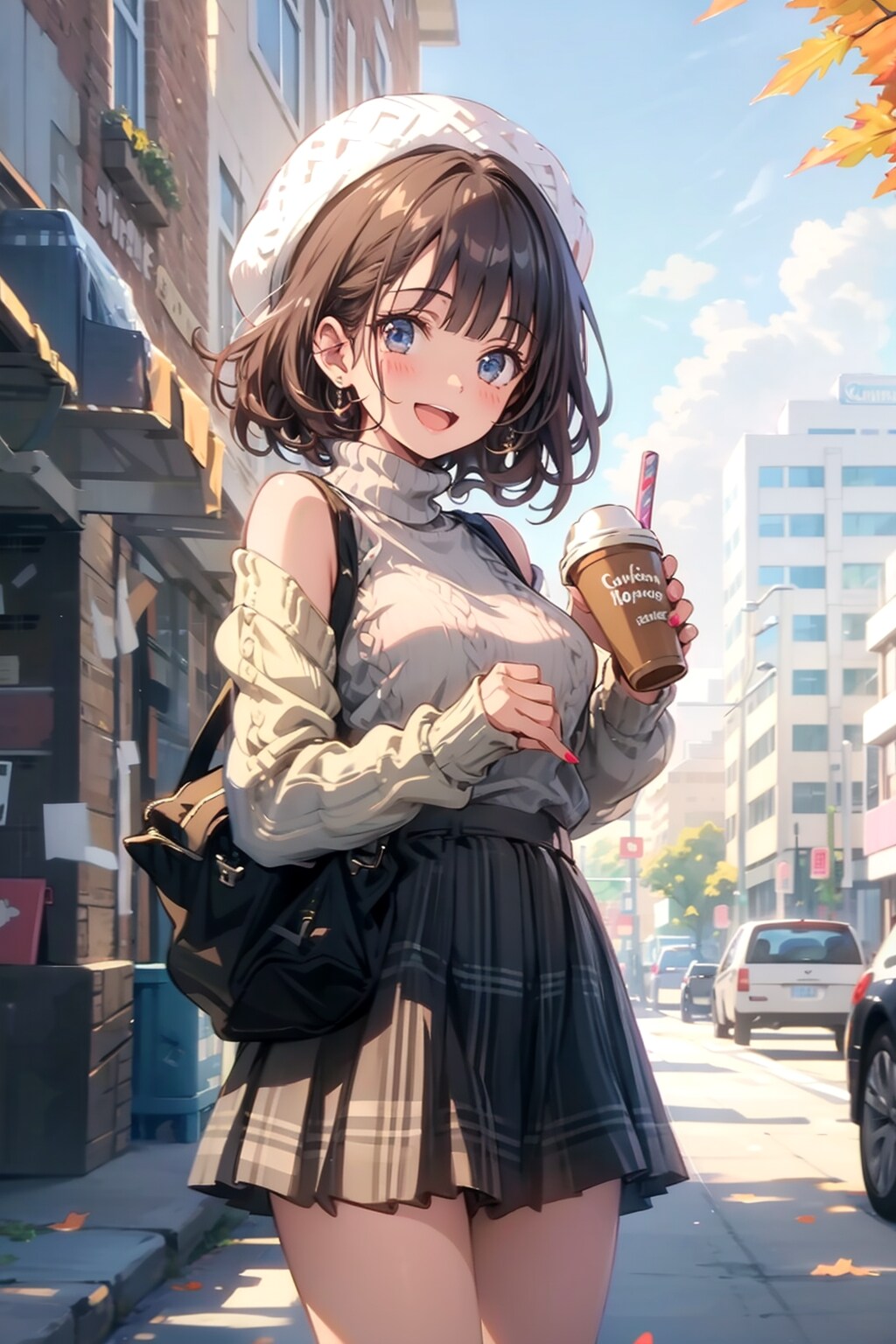 ねぇ、ここのは美味しいのよ！