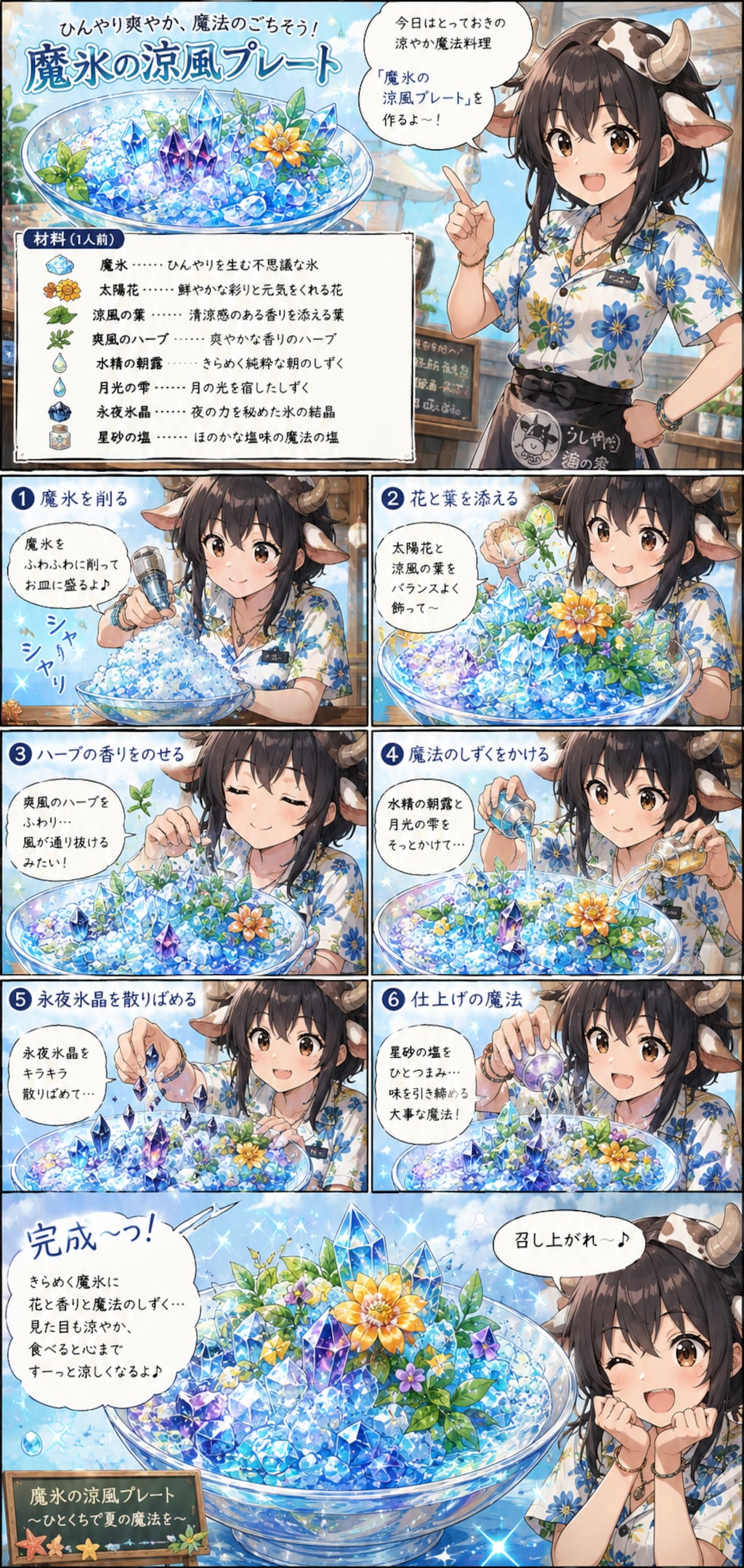 ファンタジーなお料理漫画的な