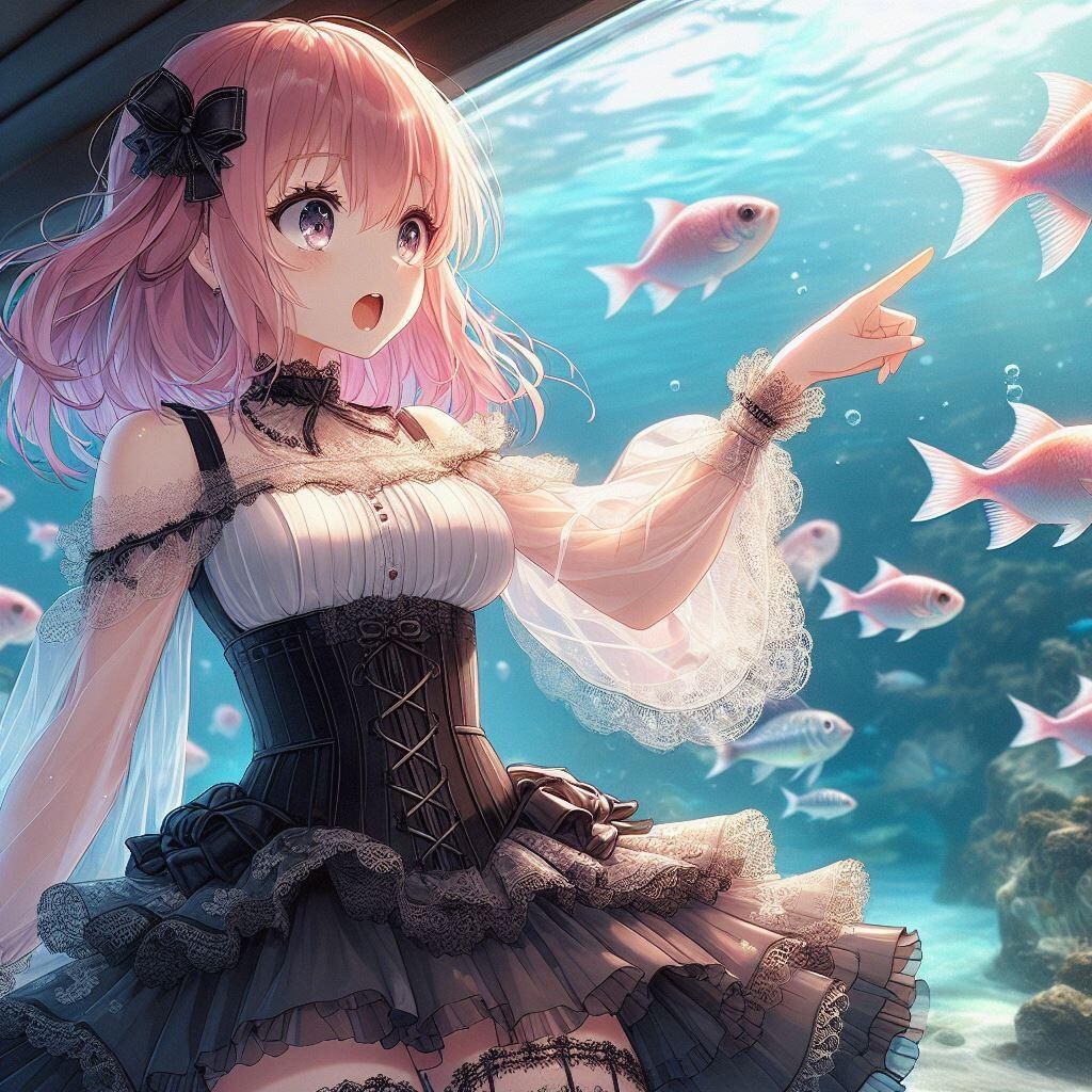 水族館に来た