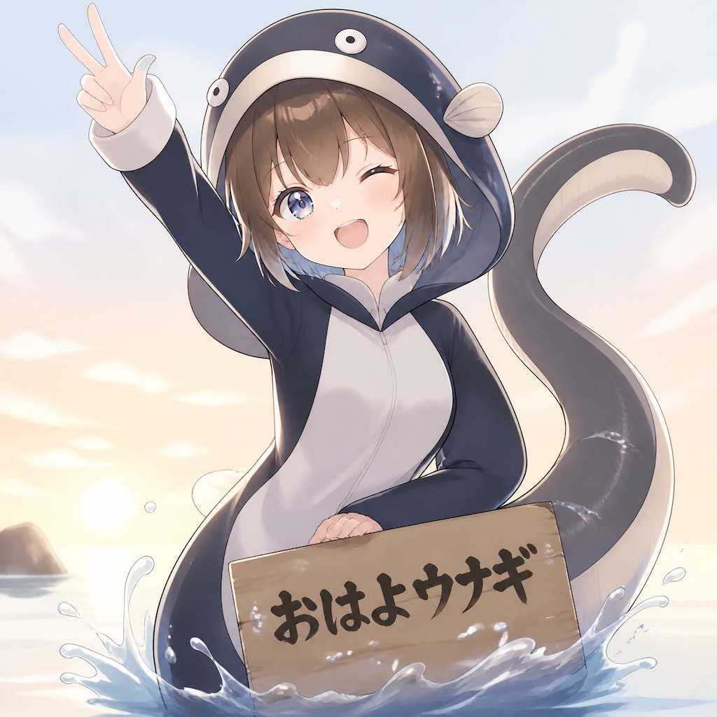おはよウナギ（６）3時のアイドル　GPTimages2.0