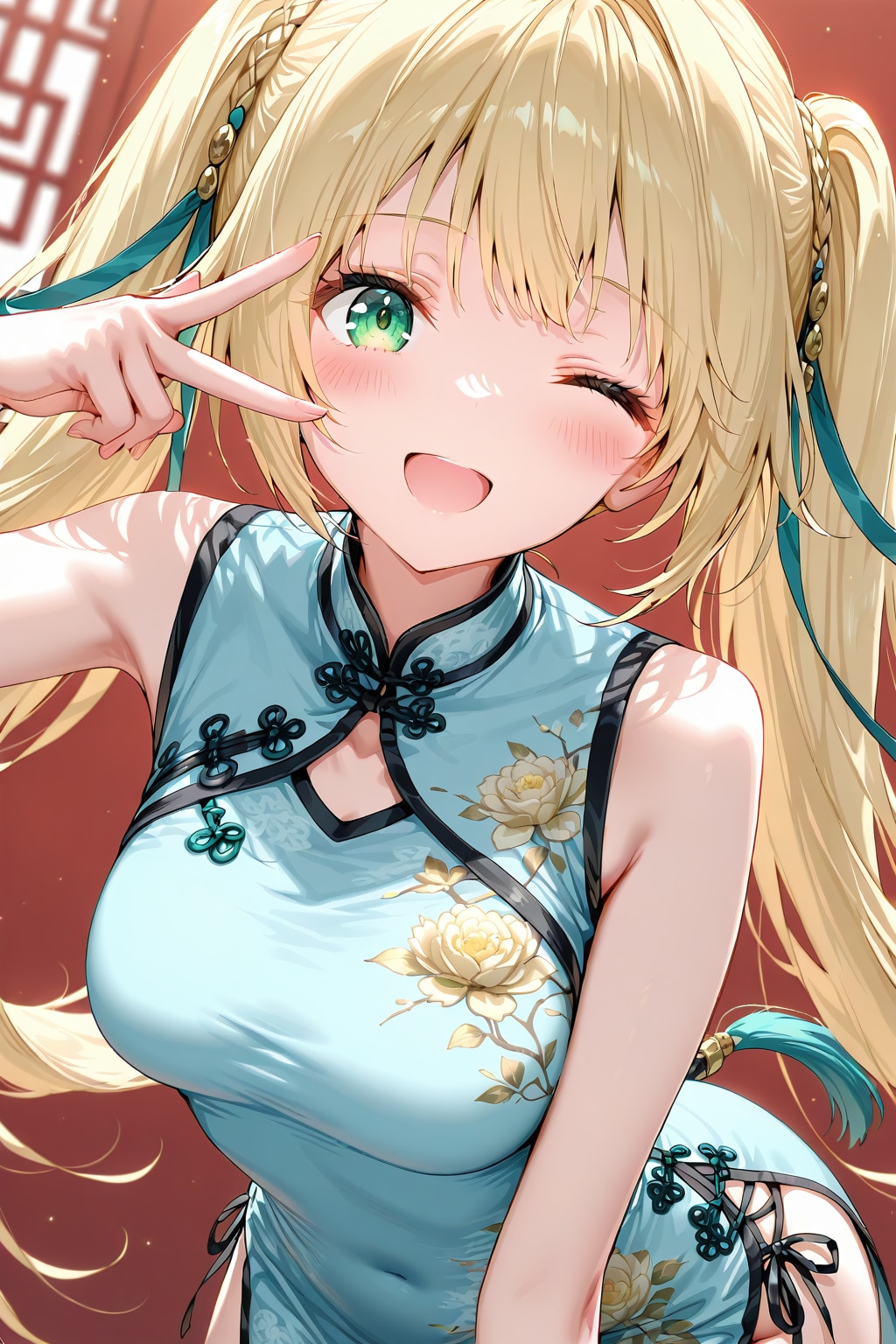 今日のQILINちゃんではっぴーピース✌✨