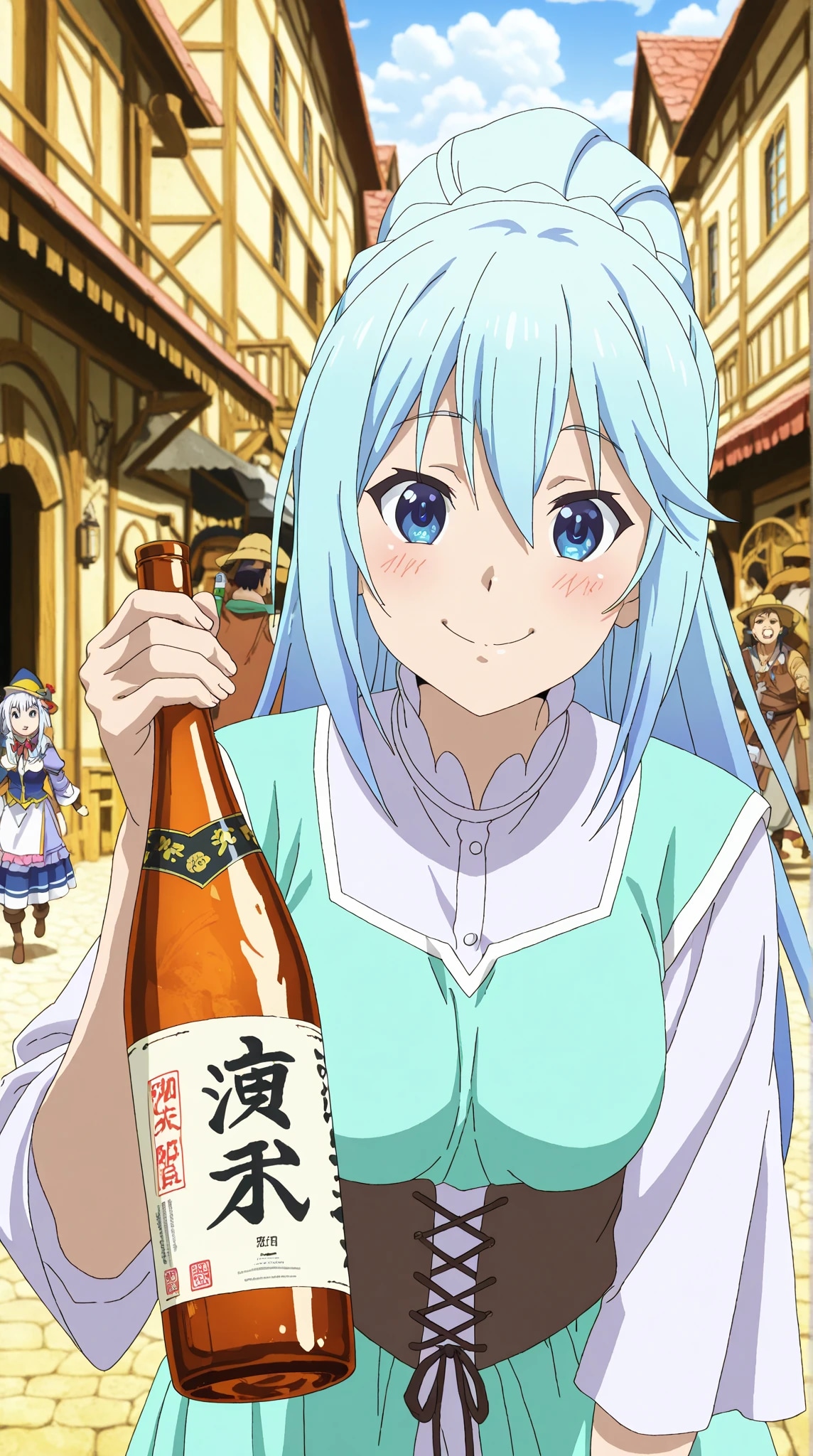 この素晴らしい世界に祝福を！　アクア　🐲 | の人気AIイラスト・グラビア