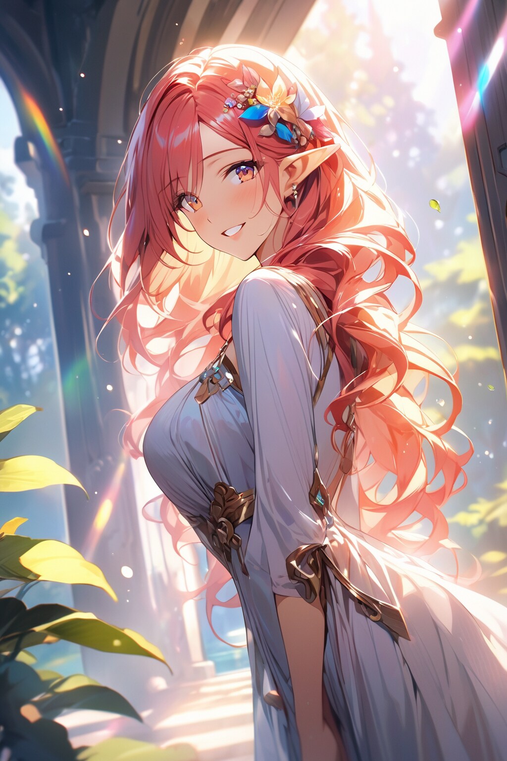 エルフさんの素敵な横顔 | の人気AIイラスト・グラビア