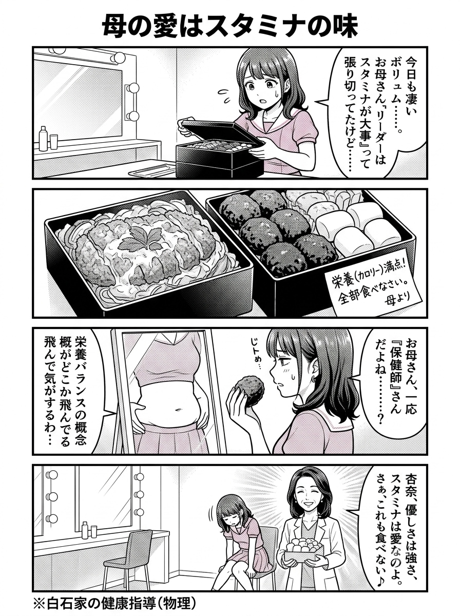 マンガなPuni-Palletの白石親子