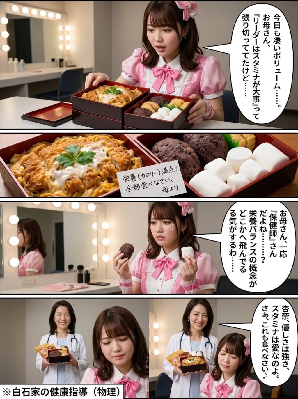 マンガなPuni-Palletの白石親子